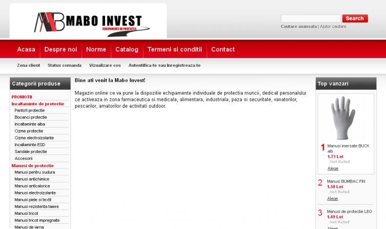 Magazinul Online maboinvest.ro
