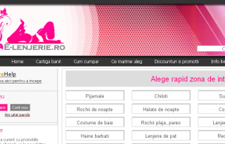 Magazinul Online e-lenjerie.ro