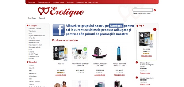 Magazinul Online erotique.ro