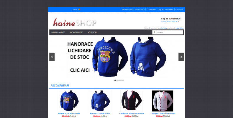 Magazinul Online haine-shop.com
