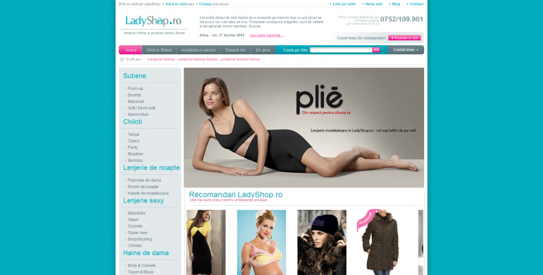 Magazinul Online ladyshop.ro