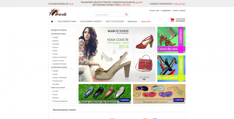 Magazinul Online leatherbrandsnow.ro