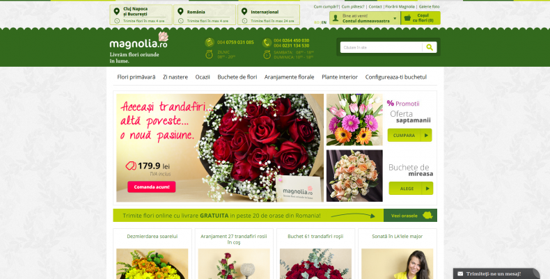 Magazinul Online magnolia.ro