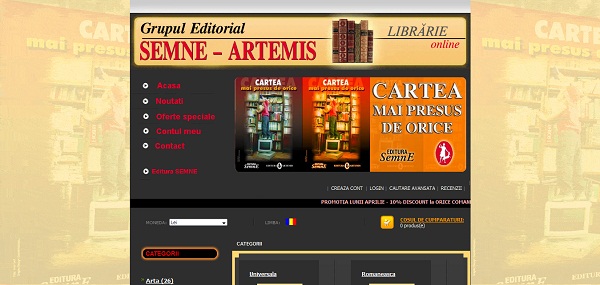 Magazinul Online semneartemis.ro