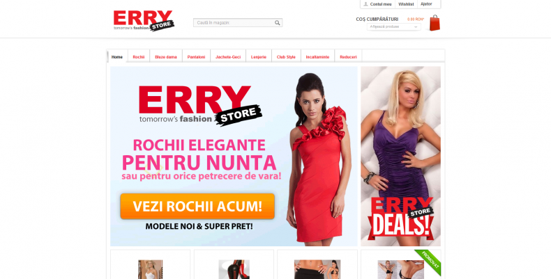 Magazinul online erry.ro