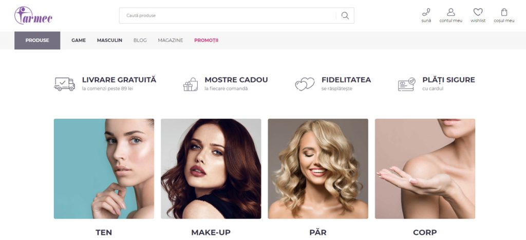 Magazin online Farmec