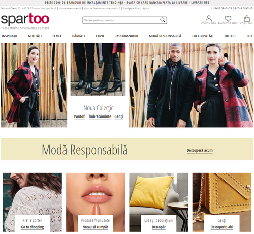 magazinul online spartoo